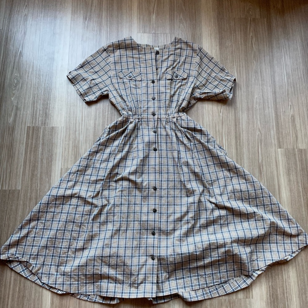 Vintage Button Down Dress